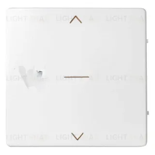 Simon S82 Concept Матовый белый, Клавиша для трехпозиционного выключателя жалюзи с пиктограммой "стрелки" 8200033-090 8200033-090