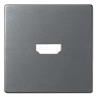 Simon S82 Concept Матовый титан, Накладка для розетки HDMI 8201094-096 8201094-096