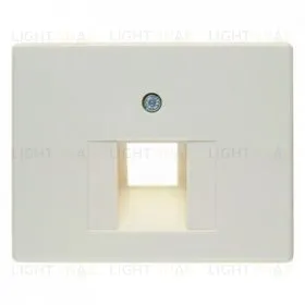Центральная панель для розетки UAE, Arsys, цвет: белый, с блеском 14070002 14070002