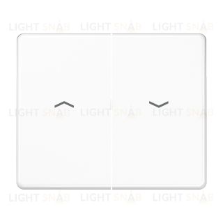 Jung SL 500 Белая клавиша 2-я жалюзийная SL595PWW SL595PWW