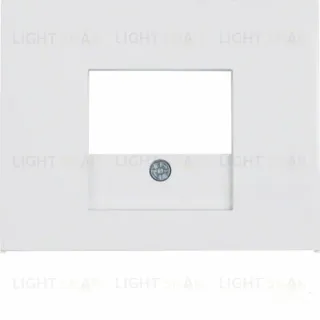 Центральная панель для розетки TAE, K.1, цвет: полярная белизна, с блеском 10357009 10357009