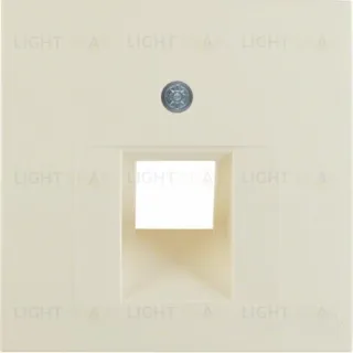 Центральная панель для розетки UAE, S.1, цвет: белый, с блеском 14078982 14078982