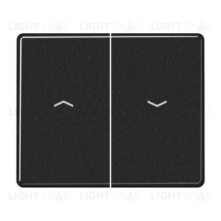 Jung SL 500 Черный клавиша 2-я жалюзийная SL595PSW SL595PSW