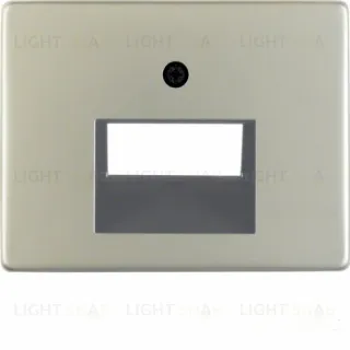 Центральная панель для UAE/E-DAT Design/Telekom розетка ISDN, Arsys, цвет: нержавеющая сталь 14100004 14100004