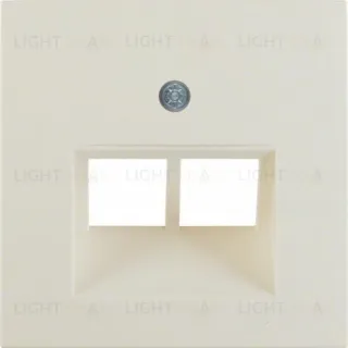 Центральная панель для UAE/E-DAT Design/Telekom розетка ISDN, S.1, цвет: белый, с блеском 14098982 14098982