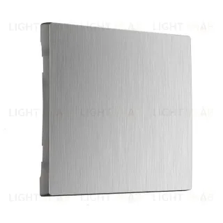 Клавиша для выключателя перекрестного Werkel, серебряный рифленый a051354 a051354