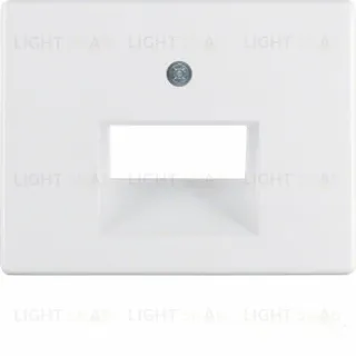 Центральная панель для UAE/E-DAT Design/Telekom розетка ISDN, Arsys, цвет: полярная белизна, с блеском 14090069 14090069