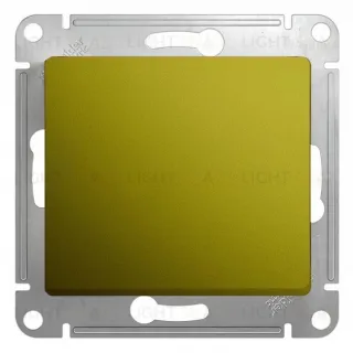 Выключатель одноклавишный перекрестный Schneider Electric Glossa (вкл/выкл из 3-х мест) фисташковый GSL001071 GSL001071