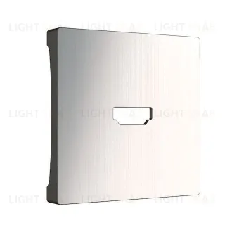 Накладка для розетки HDMI Werkel, глянцевый никель a040418 a040418