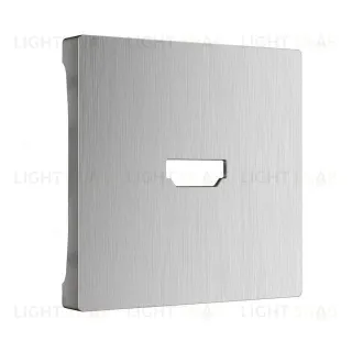 Накладка для розетки HDMI Werkel (серебряный рифленый) a041304 a041304