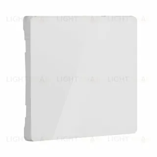 Выключатель одноклавишный перекрестный Werkel 10A/250В (из 3-х мест), белый акрил a051117+a064019 a051117 + a064019