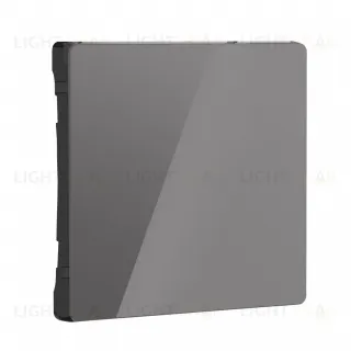 Выключатель одноклавишный перекрестный Werkel 10A/250В (из 3-х мест), графит акрил a051117+a064098 a051117 + a064098