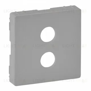 Legrand Valena LIFE Алюм Накладка Аудиорозетки 1-ой "банан" 755282 755282