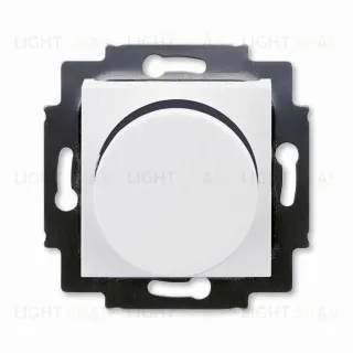 Накладка светорегулятора поворотного ABB Levit Белый-дымчатый чёрный 2CHH940123A4062 2CHH940123A4062