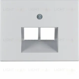 Центральная панель для UAE/E-DAT Design/Telekom розетка ISDN, K.5, цвет: алюминий 14097003 14097003