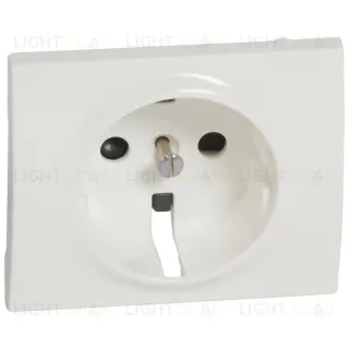 Legrand Galea Бел Накладка роз с/з с защ 777021 777021