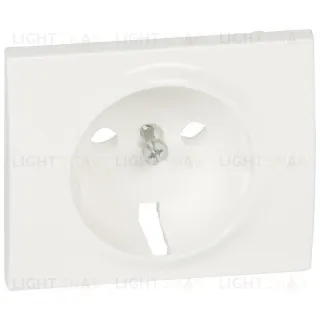 Legrand Galea Бел Накладка розетки с/з 777020 777020