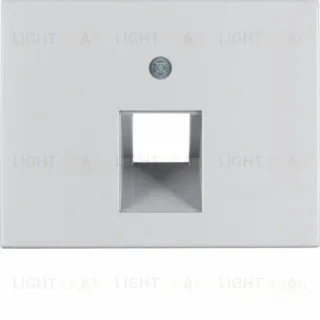 Центральная панель для розетки UAE, K.5, цвет: алюминиевый 14077003 14077003