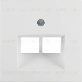 Центральная панель для UAE/E-DAT Design/Telekom розетка ISDN, S.1, цвет: полярная белизна, глянцевый 14098989 14098989