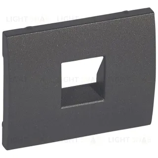 Legrand Galea Life Темная Бронза Накладка 1-ой ТЛФ-комп розетки 771295 771295