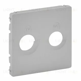 Valena Life. Лицевая панель для розеток TV-SAT. Алюминий 754822 754822