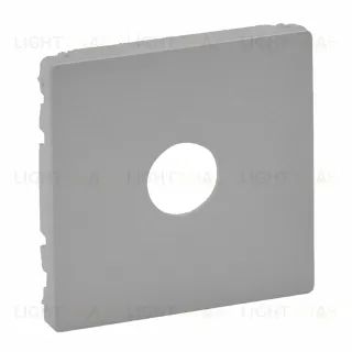 Valena Life. Лицевая панель для розеток ТВ. Алюминий 754762 754762