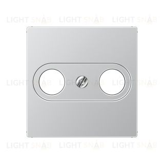 Jung A 500 Алюминий накладка TV-FM розетки A561PLTVAL A561PLTVAL