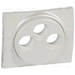 Legrand Galea Life Жемчуг Накладка TV-FM-SAT розетки 771573 771573