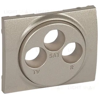 Legrand Galea Life Титан Накладка TV-FM-SAT розетки 771473 771473