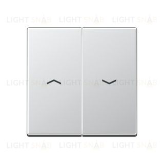 Jung A 500 Алюминий клавиша 2-я жалюзийная A595PAL A595PAL