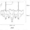 Люстра Stream J52S 17485 - 2