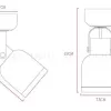 Светодиодный спот Aisilan Floodlight AM 87777 - 5