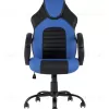 Кресло игровое TopChairs Racer Midi черно-синее УТ000004598 - 3