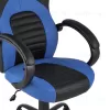 Кресло игровое TopChairs Racer Midi черно-синее УТ000004598 - 8
