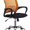 Кресло Бюрократ CH-695N/SL/OR/BLACK спинка сетка оранжевый TW-38-3 сиденье черный TW-11 крестовина хром УТ000003023 - 1