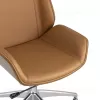 Кресло руководителя TopChairs Crown коричневое УЦЕНКА УТ000035608 - 7