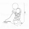 Настольная лампа с астронавтом CAYLA MOON TAB L LN VL30339 - 2