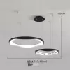 Подвесная люстра HALL LIGHT 83 BK VL32263 - 1