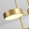 Потолочная светодиодная люстра TECHNUM LED GOLD VL19339 - 10