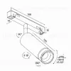 Магнитный трековый светильник USTA WH VL32200 - 2