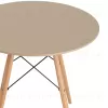 Стол Eames DSW NEW D80 бежевый УТ000038040 - 5