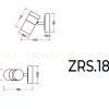 Бра ZORTES TWEENY ZRS.1828.20 Мощность-6Вт Тип лампы:GU10 ZRS.1828.20 - 8