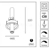 Встраиваемый светильник DA7503DR-A DA7503DR-A - 3