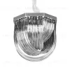 Люстра Murano L4 silver/smoky gray A001-400 L4 silver/smoky gray - 1