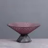  Ваза Cloyd MESO Vase / Ø25 см - фиолет. стекло (арт.50026)  50026 - 1