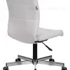 Кресло Бюрократ CH-330M белый Lincoln 100 эко.кожа крестовина металл хром УТ000035257 - 4