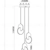 Светильник подвесной светодиодный Moderli V10513-PL Mesa УТ000035768 - 2