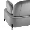 Кресло Кэнди с подлокотниками велюр серый УТ000035878 - 7