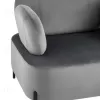 Кресло Кэнди с подлокотниками велюр серый УТ000035878 - 2