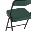 Складной стул Джонни экокожа зелёный каркас черный матовый УТ000035364 - 7
